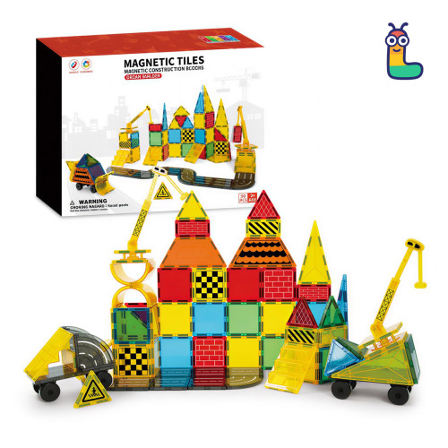 Магнитни конструктори LELINO Build 90 бр.