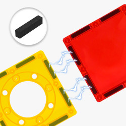 Магнитни конструктори LELINO Build 35 бр.