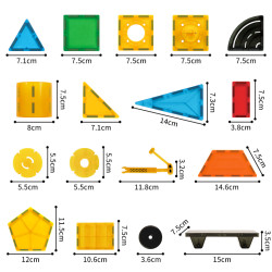 Магнитни конструктори LELINO Build 35 бр.