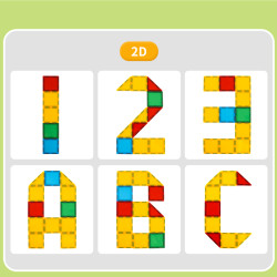 Магнитни конструктори LELINO Build 35 бр.