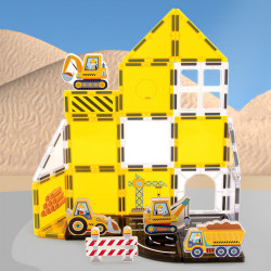 Магнитни конструктори LELINO Fantasy Engineering 47 бр.