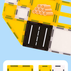 Магнитни конструктори LELINO Fantasy Engineering 47 бр.