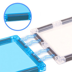 Магнитни конструктори LELINO Fantasy Police 42 бр.