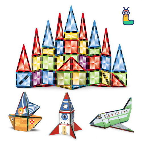 Магнитни конструктори LELINO Diamond 95 бр.