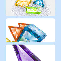 Магнитни конструктори LELINO Diamond 95 бр.