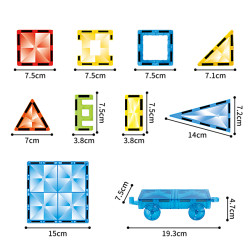 Магнитни конструктори LELINO Diamond 95 бр.