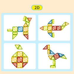 Магнитни конструктори LELINO Diamond 95 бр.