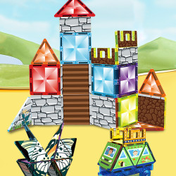 Магнитни конструктори LELINO Diamond 95 бр.