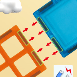 Магнитни конструктори LELINO Play 66 бр.