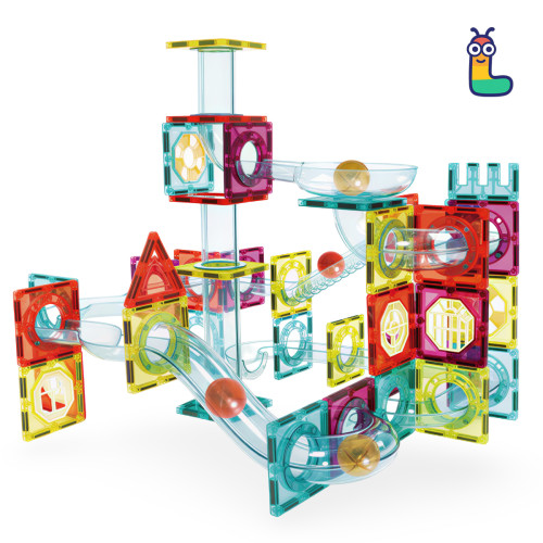 Магнитни конструктори LELINO Roller 95 бр.