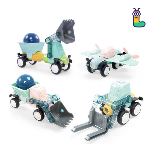 Магнитни конструктори LELINO Sticks 28 бр.