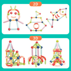 Магнитни конструктори LELINO Sticks 32 бр.